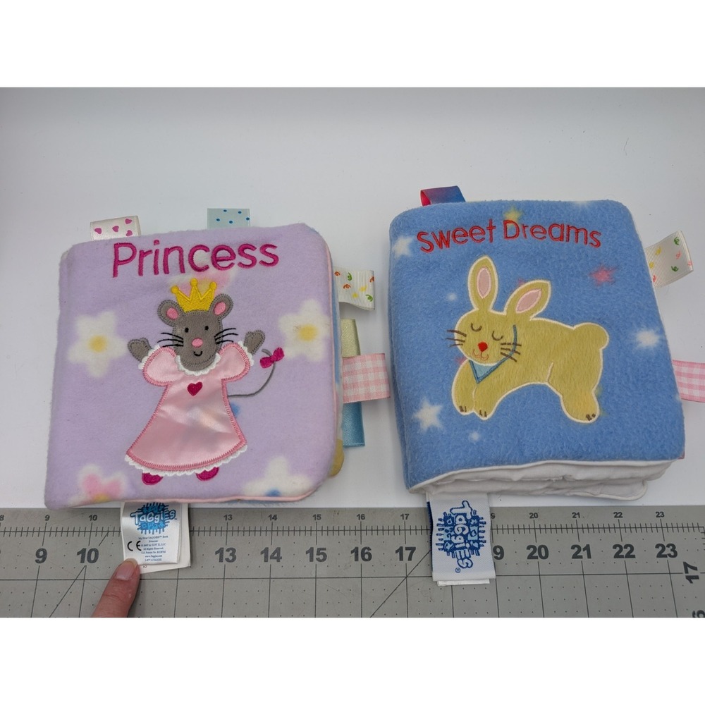 Taggies Sweet Dreams Cloth Book Princess Plush Lot Stuffed Animal Toy